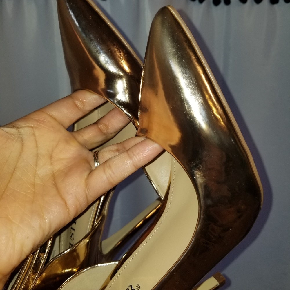 AUDRI PUMPColor: ROSEGOLD - Picture 12 of 12